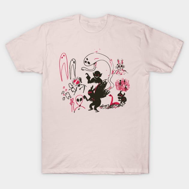 Cryptids T-Shirt by tuffghost